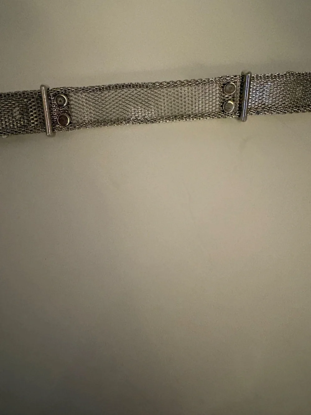 Belt Vintage-Inspired Mesh Silver-Tone with Decorative Embellishments Boho